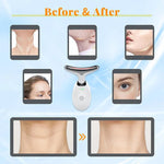 7 Colors Anti Wrinkle Facial Massager Neck Face Beauty Device Skin Tighten Facial Lift Device Reduce Double Chin Skin Care Tool