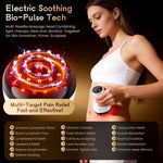 Lymphatic Drainage Massager Anti Cellulite Massage Tool Helps Reduce Stretch Marks with Microcurrent  Red-Light Heat Vibration