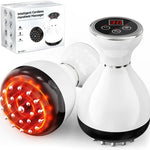 Lymphatic Drainage Massager Anti Cellulite Massage Tool Helps Reduce Stretch Marks with Microcurrent  Red-Light Heat Vibration