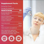 NAD 1000mg Liquid Supplement, Liquid Packets, Nicotinamide Riboside & Resveratrol with PQQ, Boosts Cellular Energy, Focus, Aging