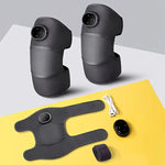 3-in-1 Heated Knee Massager Wrap - Vibration, Heat for Knee, Elbow, Shoulder