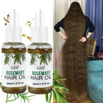 (BUY 1 GET 3) GZE Rosemary Oil For Hair Rosemary Scalp Hair Oil, All Type & Texture | Straight, Waves & Chemically Hairs Strengthens