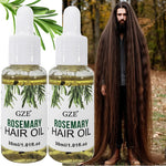 (BUY 1 GET 3) GZE Rosemary Oil For Hair Rosemary Scalp Hair Oil, All Type & Texture | Straight, Waves & Chemically Hairs Strengthens