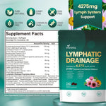 Lymphatic Drainage Supplements 240 Softgels 4275mg Lymph System Support Suppl...