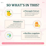 3/2Pack Vital Source Feminine Balance Gummies Hawaiian Pineapple