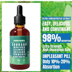 Soursop Bitters 10-in-1 Drops - Sea Moss, Moringa, Turmeric, Black Seed