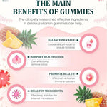 3/2Pack Vital Source Feminine Balance Gummies Hawaiian Pineapple