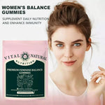3/2Pack Vital Source Feminine Balance Gummies Hawaiian Pineapple