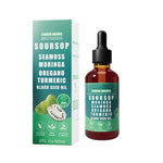 Soursop Bitters 10-in-1 Drops - Sea Moss, Moringa, Turmeric, Black Seed