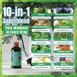 Soursop Bitters 10-in-1 Drops - Sea Moss, Moringa, Turmeric, Black Seed