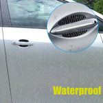 4 x Car Carbon Fiber Door Handle Protector Film Anti-Scratch Sticker Accessories