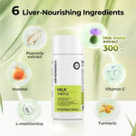 Milk Thistle Liver  Supplement – 300mg Silymarin – OXYENERGY – 90 Veg Capsu