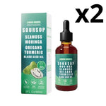 Soursop Bitters 10-in-1 Drops - Sea Moss, Moringa, Turmeric, Black Seed