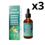 Soursop Bitters 10-in-1 Drops - Sea Moss, Moringa, Turmeric, Black Seed